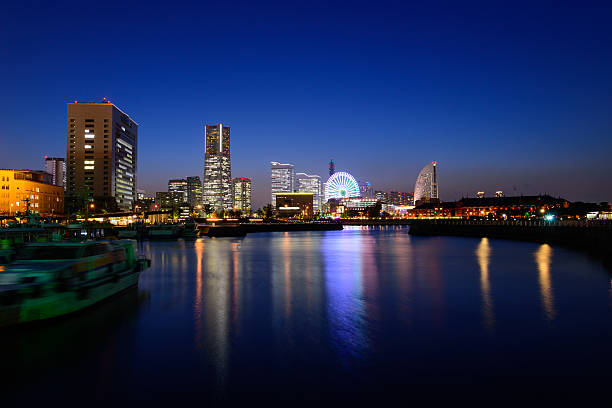 istock Skyscrapers at Minatomirai, Yokohama at dusk 625383108