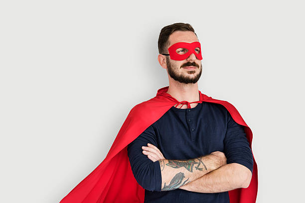 istock Super Hero Costume Fun Concept 625388934