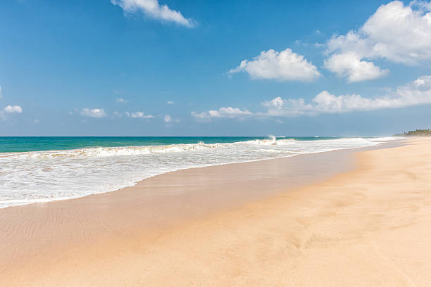 istock Beautiful seascape and blue sky at Sri lanka. 625390886
