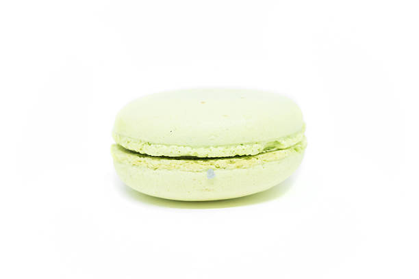 istock Colorful macarons isolated on white background 625392750
