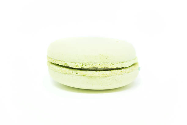 istock Colorful macarons isolated on white background 625392756