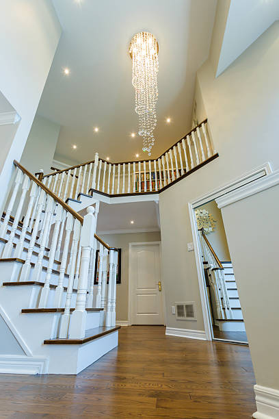 Hardwood stairs Interior design