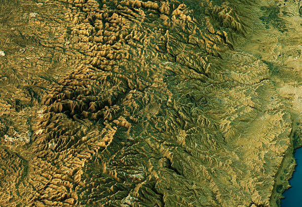 istock Jerusalem 3D Landscape View South-North Natural Color 625410796