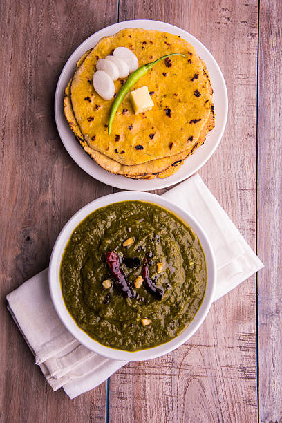 istock makki di roti and sarso ka saag 625412858