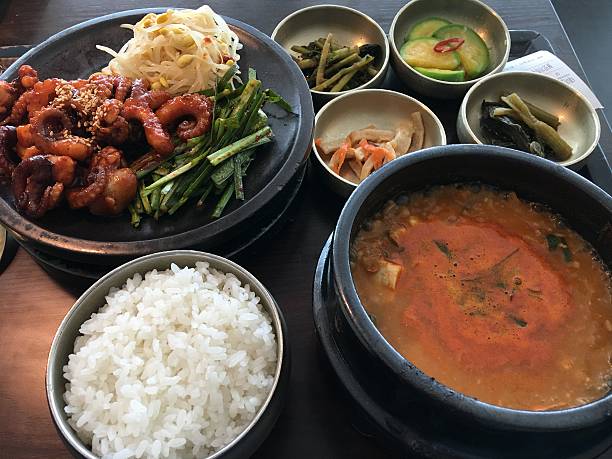 korean lunch dishes