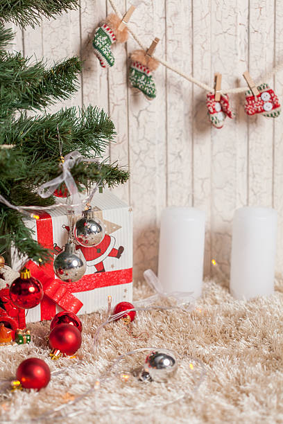 istock Christmas gifts under the tree 625441378