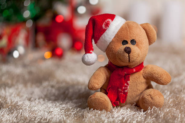 Regali di Natale sotto l'albero - foto stock