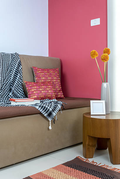 istock Partial of sofa in modern Living room/ interior design conceptual 625441786