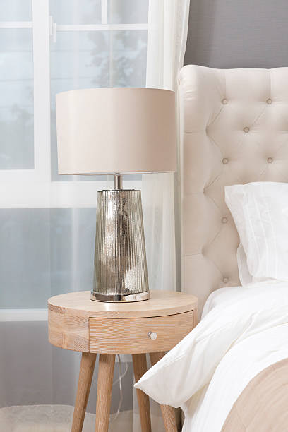 istock table lamp in bedroom at home 625454024