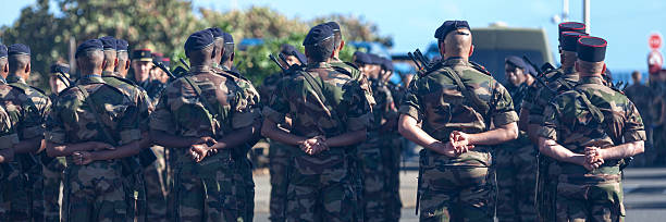 soldados francesa - battalion fotografías e imágenes de stock
