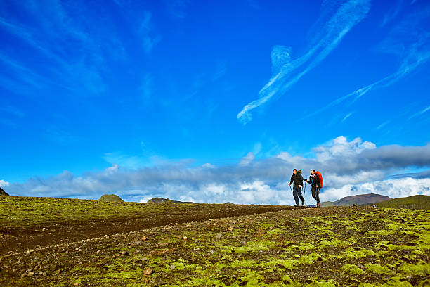 istock hikers in the mountains, Iceland 625456950