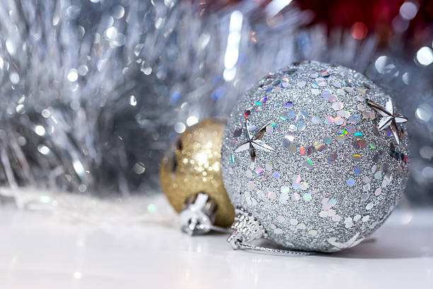 istock Christmas balls for a christmas background 625460480