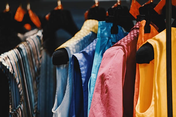 istock clothes in a fancy shop 625469186