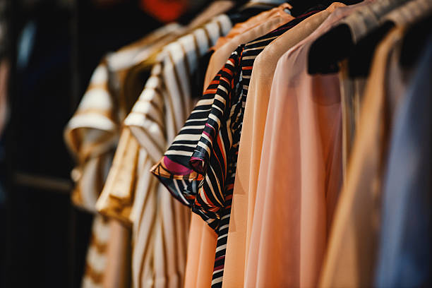 istock clothes in a fancy shop 625469328