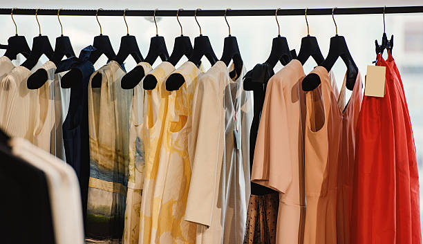 istock clothes in a fancy shop 625470308