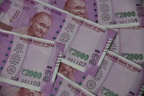 Photo of New Indian Currency 2000 Rupee