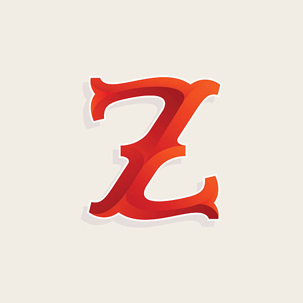 istock Z letter icon in elegant circus faceted style. 625490440