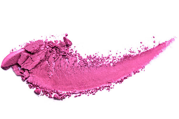istock pink eye shadow crushed cosmetic isolated 625491386