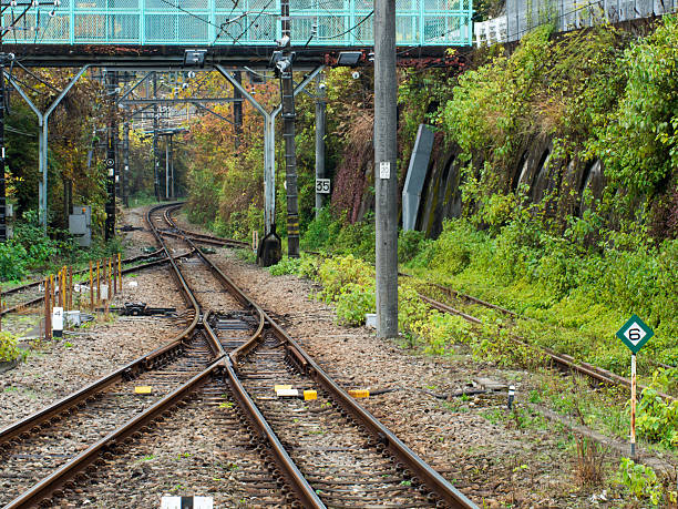 istock railroad track in Japan 625494870
