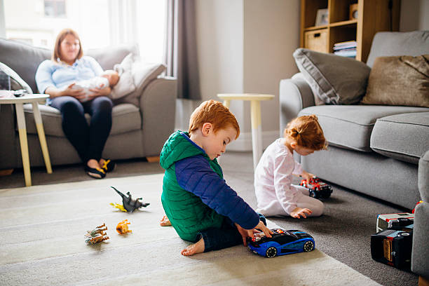 istock Driving Around the Living Room 625508710