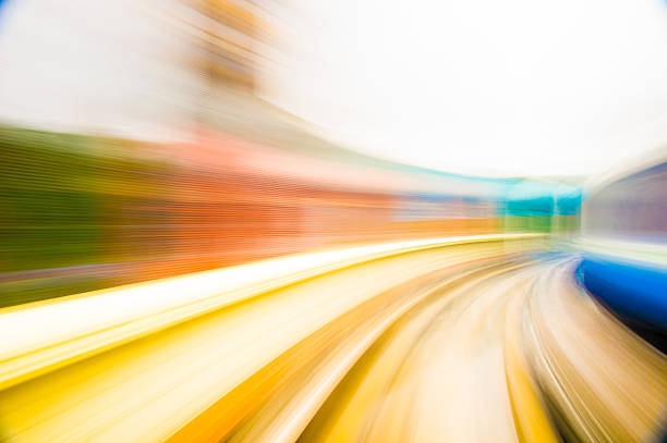 istock Speed motion in urban highway road tunnel 625528152