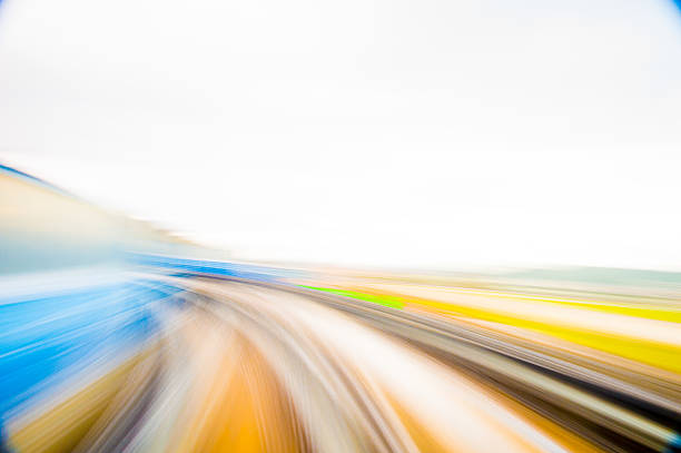 istock Speed motion in urban highway road tunnel 625529338