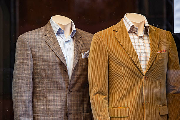 istock Men casual clothing store 625553102