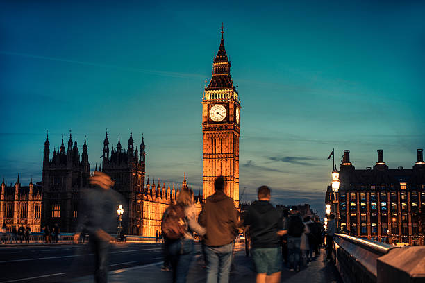 istock Westminster Bridge with Big Ben in London 625587308