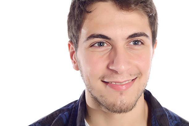 istock Close up of young latin man. 625592672