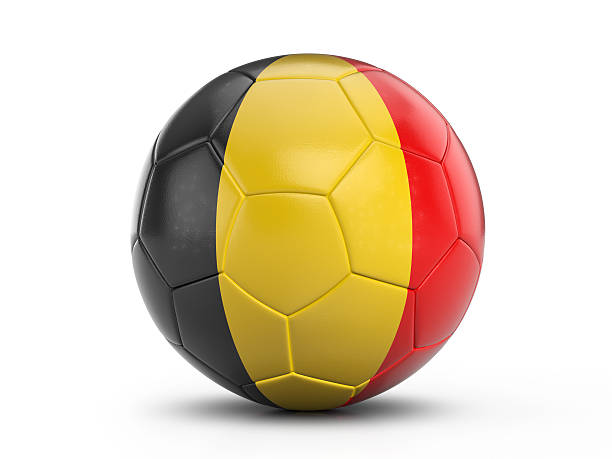 istock Soccer ball Belgium flag 625598322
