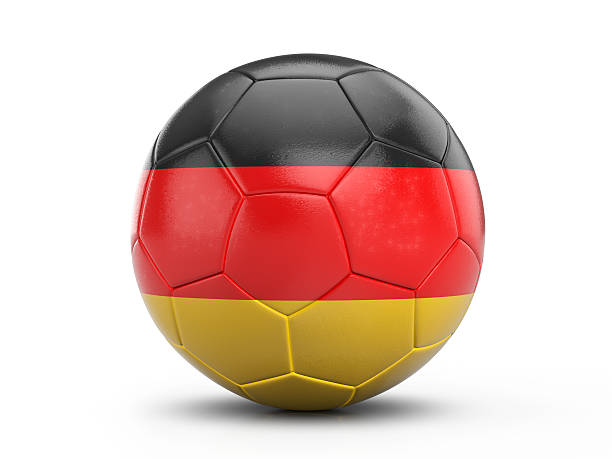 istock Soccer ball Germany flag 625599150