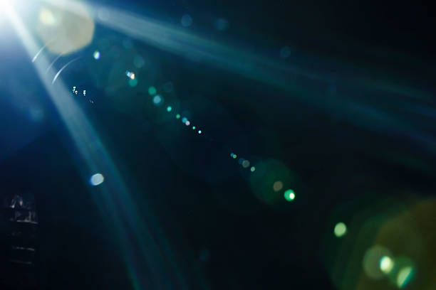 istock Bright lens flare with strong light in corner 625604142