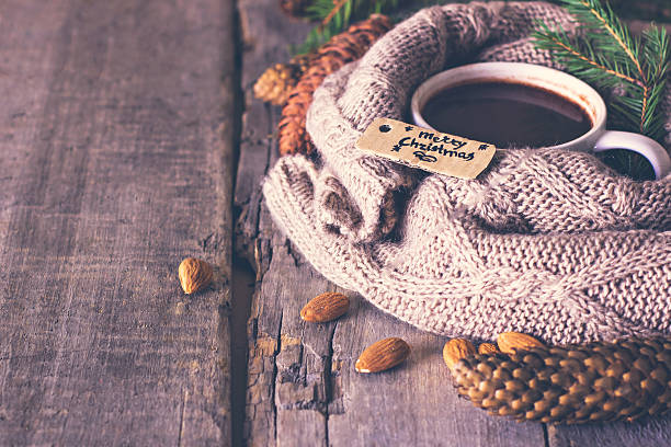 istock Coffee, Christmas still life. 625623768