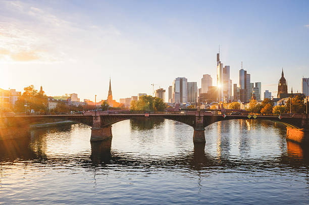 istock Autumn evening in Frankfurt am Main 625627080