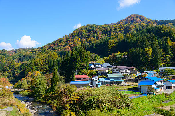 istock Okususobana canyon in Nagano 625642408