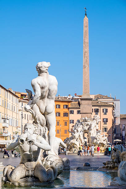 istock Fountains and Statues of Piazza Navona 625643078