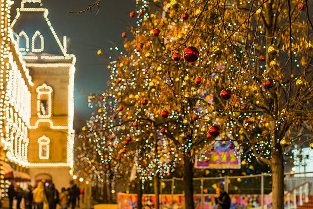 istock Christmas illumination at Red Square in Moscow 625650406