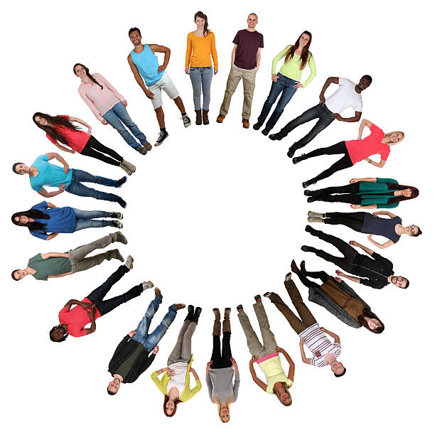 istock People in circle multicultural multi ethnic group of young 625652290