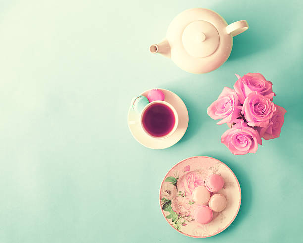istock Vintage french macarons 625653082