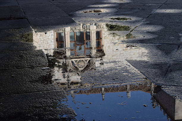 istock Reflections in the water of monuments. 625660142