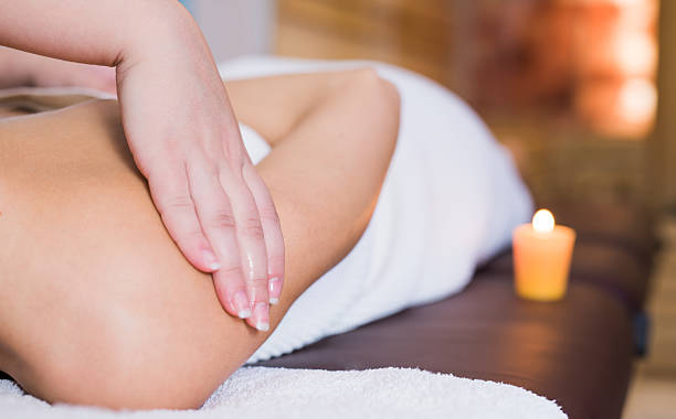 istock Unrecognizable woman giving a shoulder massage close up 625661194