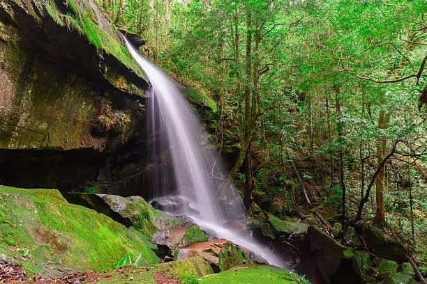 Photo of Tham Yai Waterfall.