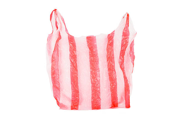 Plastic bag stock photo