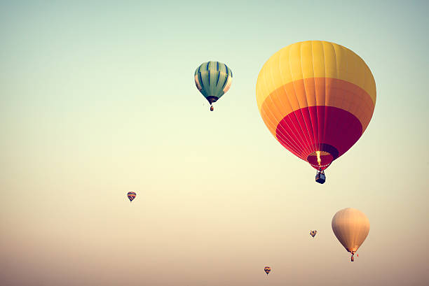 Hot air balloons
