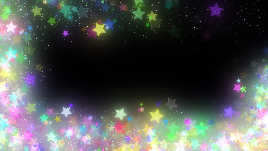 Particles Frames Sparkling Particle Frame Stock Photo - Download Image Now - Abstract ...