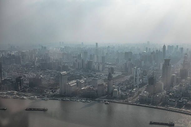 istock Skyscrapers in Shanghai, China 625676400
