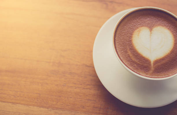 istock A cup of coffee with heart pattern 625683758