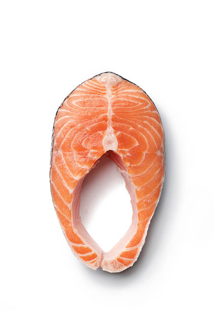 istock Fresh slice of salmon seafood 625689332