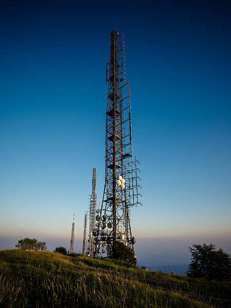 istock radio waves antenna in hight mountain 625690856