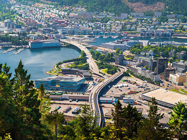 istock View of Bergen from Mount Floyen 625698486